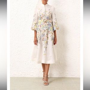 Zimmerman matchmaker buttoned dress size 0